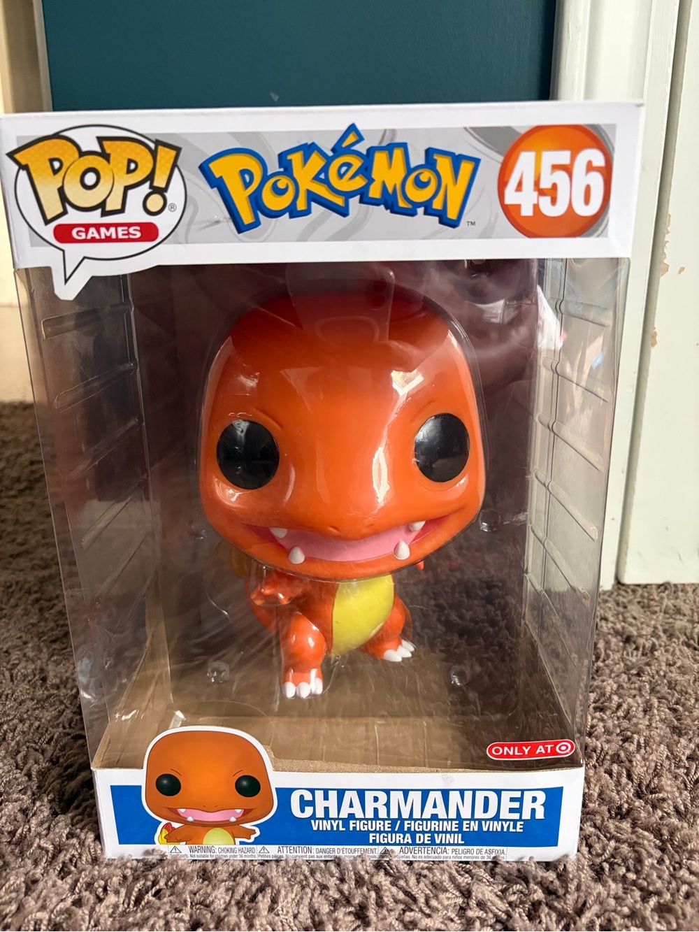 Funko Pop! Pokémon Charmander Vinyl Figure - 8 inches